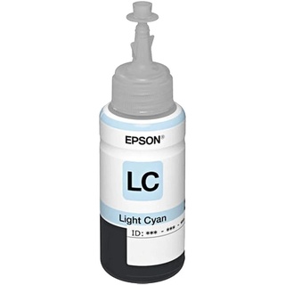 Refil de Tinta Epson Original T673520 Ciano Claro 70ml - L800 L805 L L810 L850 L1800