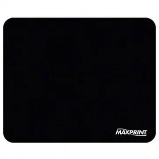 Mousepad Maxprint Padrão, 18 Cm X 22 Cm, Preto