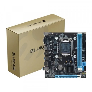 Placa Mãe 1150 4ª, 5ª Geração Bluecase Bmbh81-G3Hgu-M2ExR2Bx, Ddr3 16Gb, M2/Nvme, Hdmi, Vga, 1000 Mb/S, Preta