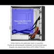 Imagem 2 de Gabinete Slim Micro-Atx Kmex Gm-02Ck, Com Fonte 200W, Preto, Com Cabo