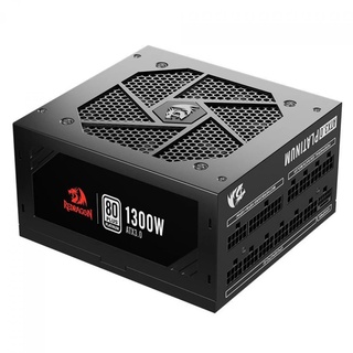 Fonte Atx 1300 W Redragon Gc-Ps018 V2, 80 Plus Platinum, Totalmente Modular, Pfc Ativo, Sem Cabo, Preta