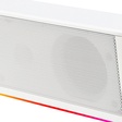 Imagem 5 de Soundbar Gamer Redragon Adiemus Gs560W, Rgb, Áudio 2.0, 3Watts x2, P2, Usb, Branca