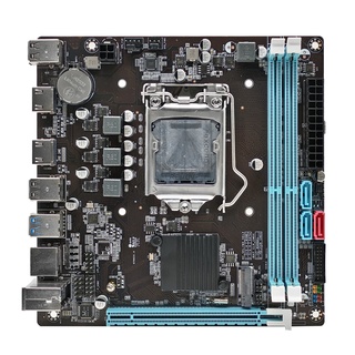 Placa Mãe 1155 2ª, 3ª Geração Bluecase Bmbb75-G32Hgu-Itxblk, Ddr3 16Gb, M2/Nvme, 2x Hdmi, 1000 Mb/S, Preta