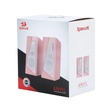 Imagem 2 de Caixa De Som Gamer Redragon, Anvil Gs520P, 3Watts x2, Áudio 2.0, P2, Usb, Rgb, Rosa