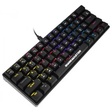 Miniatura de Teclado Gamer Usb Mecânico Kmex Spectra Fury Kbl88, Preto, Switch Blue, Led, Abnt2