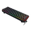 Imagem 2 de Teclado Gamer Usb Mecânico Redragon Fizz, Preto, Switch Magnético Linear, Rgb, Abnt2, K617Rgb-M