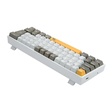 Imagem 3 de Teclado Gamer Usb Mecânico Redragon Lakshmi, Amarelo/Branco/Cinza, Switch Brown, Branco, Abnt2, K626-Yl-Wt-Gy