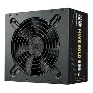 Fonte Atx 0850 W Cooler Master Mwe Gold 850 V3, Mpe-8506-Acag-Bbr, 80 Plus Gold, Pfc Ativo, Com Cabo, Preta