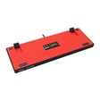 Imagem 7 de Teclado Gamer Usb Mecânico Redragon Flamengo Nation, Preto, Switch Brown, Led Vermelho e Branco, Abnt2, Fl576