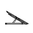 Imagem 1 de Base Notebook C3Tech Nbc-90Si, 15.6", Preto, Usb 2.0, 5 Fans, Controle Velocidade, Led Azul