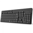 Imagem 1 de Teclado Sem Fio Membrana Redragon Office Bk-7094, Preto, Wireless, Abnt2