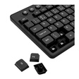 Imagem 6 de Kit Teclado E Mouse Sem Fio Redragon Office Bs-7094, Preto, Wireless, Abnt2