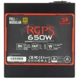 Imagem 5 de Fonte Atx 650 W Redragon Rgps-650W, Gc-Ps008, 80 Plus Gold, Totalmente Modular, Pfc Ativo, Preta