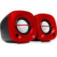Miniatura de Caixa De Som C3Tech Sp-303Rd, Vermelha, 3 Watts Rms, Áudio 20, P2, Usb, Controle De Volume