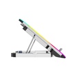 Imagem 1 de Base Notebook C3Tech Nbc-550Si, 17.3", Branco, Usb 2.0, 6 Fans, Controle Velocidade, Rgb