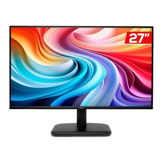 Monitor Gamer Led 27", 120Hz, 1Ms, Acer Ek271 Gbi, Ips, Full Hd, Hdmi, Vga, Vesa, Preto