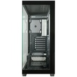 Imagem 2 de Gabinete Gamer Aquário Kmex Cg-36Dy Torre Negra, Sem Fonte, Sem Fan, Lateral De Vidro, Preto