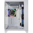 Imagem 4 de Gabinete Gamer Aquário Kmex Cg-W830 Micro White, Sem Fonte, Sem Fan, Lateral De Vidro, Branco