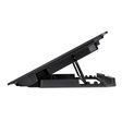 Imagem 5 de Base Notebook C3Tech Nbc-50V2Bk, 15.6", Preto, Usb 2.0, 2 Fans 12X12 Cm, Led Azul