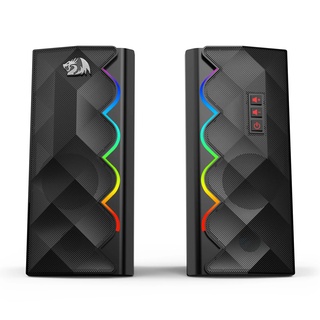 Caixa De Som Gamer Redragon, Cipher Gs522, 5Watts X2, Áudio 2.0, P2+Usb, Rgb