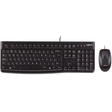 Imagem 3 de Kit Teclado E Mouse Com Fio Logitech Mk120, Preto, Resistente À Água, Abnt2, 920-004429