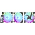 Kit Fan Cooler Argb, Kmex Aabd, 3 Fans 120 Mm + Cont Remoto, Aabdk136Ftikb0X, Branco
