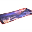 Imagem 1 de Mousepad Gamer Kmex FX-X8235 Dragon, 80x35 Cm, Borda Costurada
