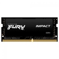Memória Notebook Ddr4 16Gb/3200 Mhz Kingston Fury Impact, Cl 22, 1.2V, Kf432S20Ib-16, Preta