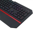 Imagem 2 de Teclado Gamer Usb Membrana Redragon Karura 2, Preto, Rgb, Abnt2, K502Rgb