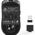 Imagem 2 de Mouse Gamer Redragon M997-Pro-1K Prism Pro, 26.000 Dpi, 5 Botões, Sensor 3395, Wi-fi, Bluetooth, Usb, Preto