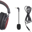Imagem 4 de Headset Gamer Redragon Luna H540-Pro, Bluetooth, Wireless, P3, Usb, Preto com Vermelho