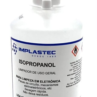 Álcool Isopropílico 99,8%, 0250 Ml, Implastec Md9 7166