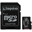 Miniatura de Cartão de Memória 128 GB Kingston Canvas Select Plus, Sdcs2/128Gb, MicroSD, Classe 10, Com Adaptador