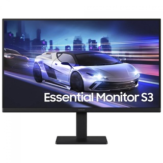 Monitor Gamer Led 24", 120Hz, 5Ms, Samsung Essential S3 Ls24F320Galmzd, Ips, Fhd, 2x Hdmi, Vesa, Preto