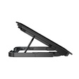 Imagem 1 de Base Notebook C3Tech Nbc-40Bk, 15.6", Preto, Usb 2.0, 2 Fans 12X12 Cm, Led Azul