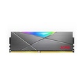 Memória Desktop Ddr4 08Gb/3200 Mhz Adata Xpg Spectrix D50, Rgb, Cl 16, 1.35V, Ax4U32008G16A-St50, Cinza