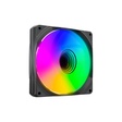 Miniatura de Cooler Fan Rgb C3Tech F9-L320Bk, Controlável, 6 Pinos, Led, 120X120X25 Mm, Preto