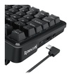 Imagem 6 de Teclado Gamer Usb Mecânico Redragon Eisa Pro, Preto, Switch Mambo, Rgb, Wi-fi, Bt, Usb-C, Abnt2, K686-Rgb-Pro