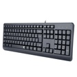 Imagem 2 de Teclado Usb Membrana Redragon Office Bk-7092, Preto, Abnt2