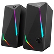 Imagem 1 de Caixa De Som Redragon Gs510, 2.5 Watts Rms, Áudio 2.0, P2, Usb, Controle De Volume
