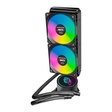 Imagem 2 de Water Cooler 240Mm Kmex Wac6, Rgb, Preto
