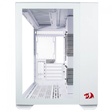 Imagem 1 de Gabinete Gamer Redragon Lian Li 011 Dynamic Mini, O11Dmini-Rd-W, Sem Fonte, Sem Fan, Branco, Lateral De Vidro