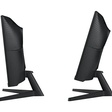Imagem 3 de Monitor Gamer Led 27", 165Hz, 1Ms, Samsung Curvo Ls27Cg552Elmzd, Va, Qhd, Displayport, Hdmi, Vesa, Preto