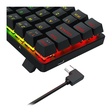 Imagem 3 de Teclado Gamer Usb Mecânico Redragon Jax, Preto, Switch Brown, Rgb, Abnt2, K613-Kb
