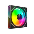 Imagem 2 de Cooler Fan Rgb C3Tech F9-L330Bkrgb, Conector Argb 4 Pinos, Led, 120X120X25 Mm, Preto