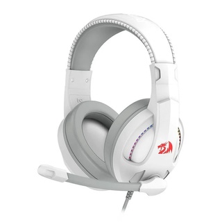Headset Gamer Redragon Cronus H211W-Rgb, P3+Usb, Rgb, Branco