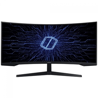 Monitor Gamer Led 34", 165Hz, 1Ms, Samsung Curvo Odyssey G5 Lc34G55Twwlmzd, Va, Uw, Qhd, Dp, Hdmi, Vesa, Preto