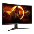 Miniatura de Monitor Gamer Led 27", 240Hz, 0,5Ms, Aoc Curvo Legend C27G2Ze Gaming, Va, Full Hd, Hdmi, Dp, Vga, Vesa, Preto
