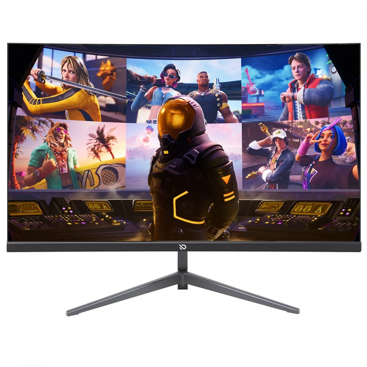 Monitor Gamer Led 24", 180Hz, 1Ms, Duex Curvo Dxmo24Cf180S, Va, Fhd, Dp, Hdmi, Vesa, Preto