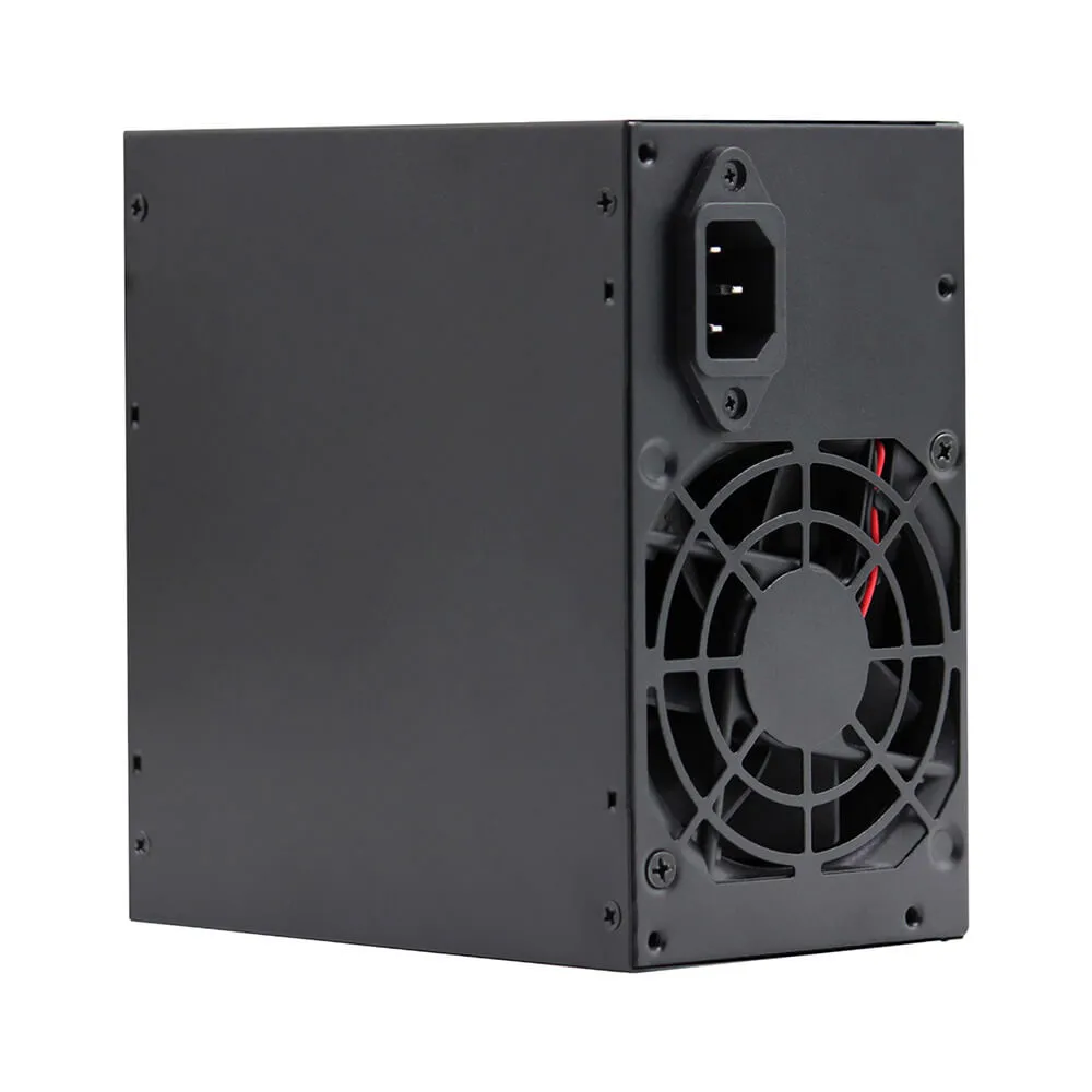 Fonte Atx 0350 W Bluecase, Blu350-Atps3Bx, Bivolt, Com Cabo, Com Caixa, Preta, Bccpfc